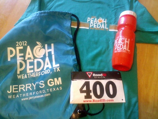 Peach Pedal 2012, Author’s First Rally